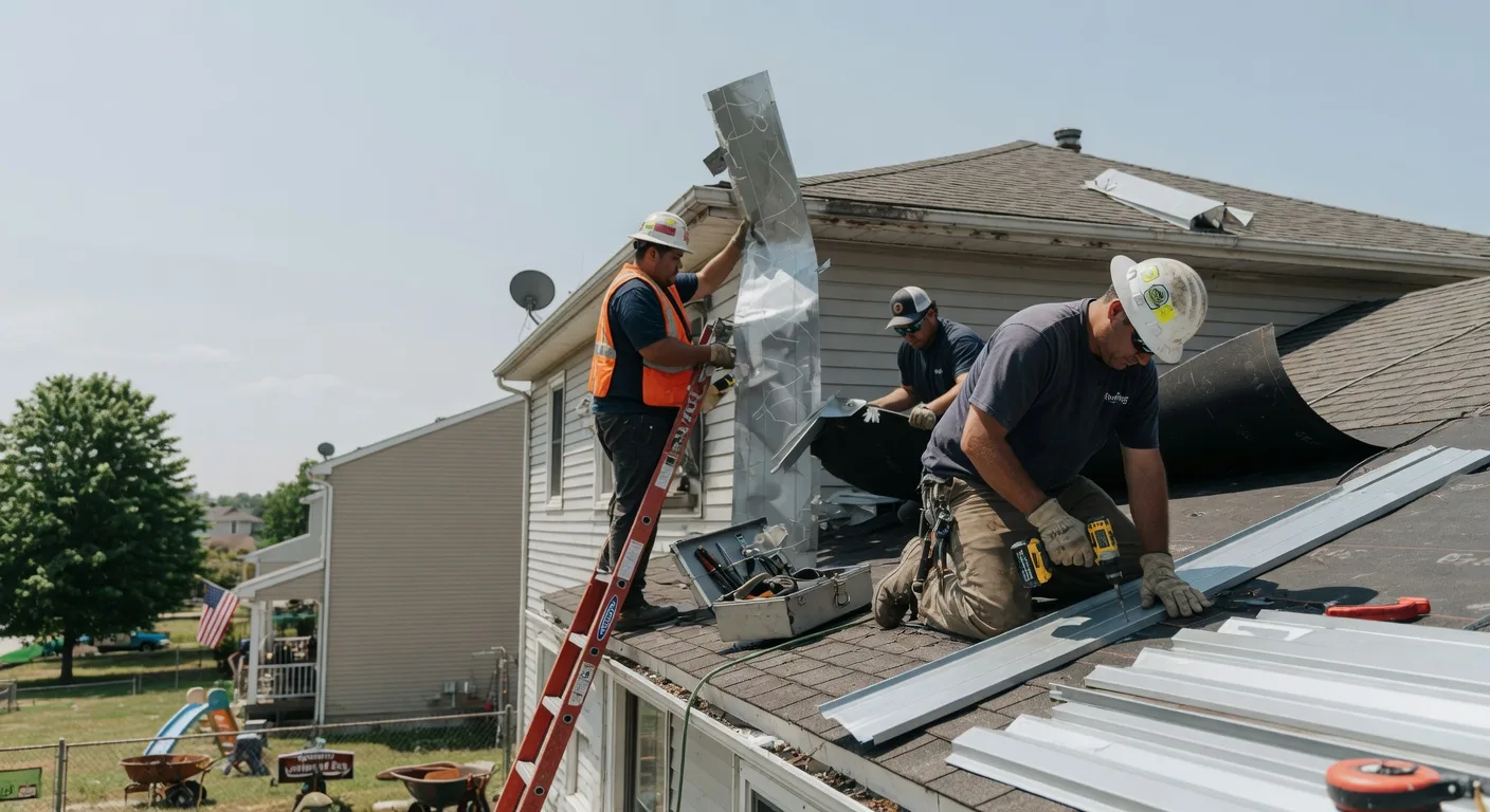 Metal Roof Repair in Eau Claire, PA